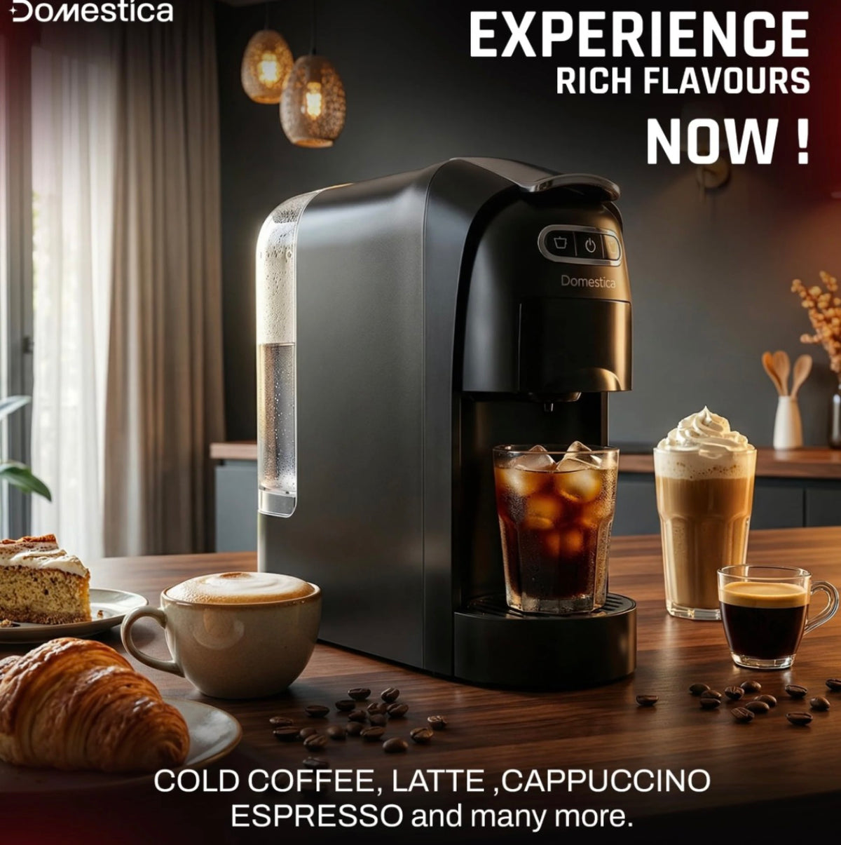 Multi Pod and Brew Coffee Maker, Manual Fill, Guest Room