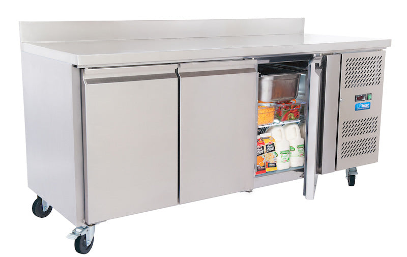 UNIFROST CR1800G 3 DOOR COUNTER REFRIGERATOR WITH UPSTAND - alternatives available call for more information!