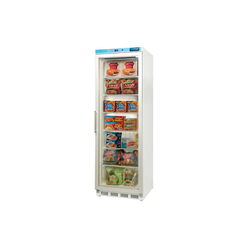 UNIFROST GDF401 SINGLE GLASS DOOR DISPLAY FREEZER 600*585*1850 R290
