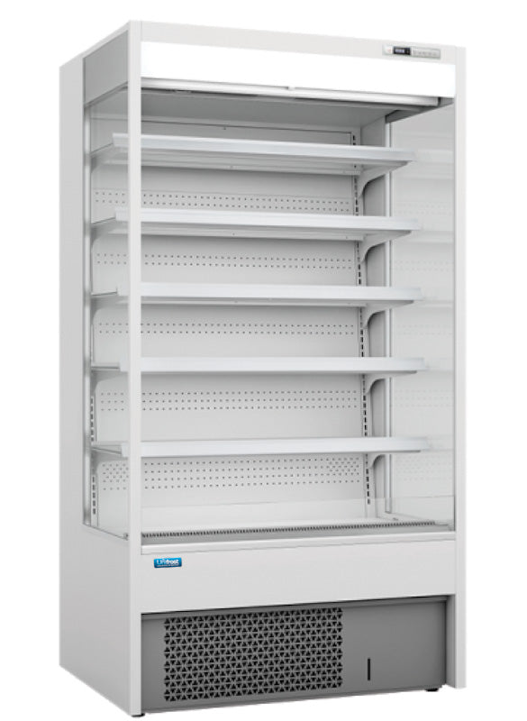 UNIFROST MDD915 MULTI DECK WITH NIGHT BLIND & CASTORS 915*740*2000 6 SHELVES