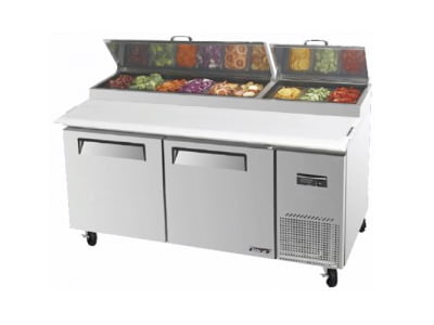 True TSSU48 Refrigeration Pizza Prep Station