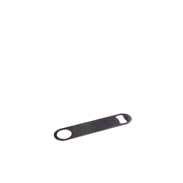 S/St. 'Bar Blade' Flat Bottle Opener 7"
