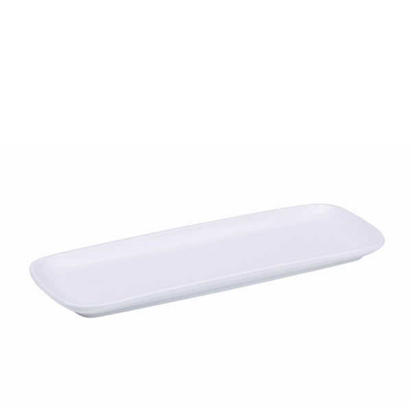 Genware Porcelain Ellipse Platter 27 x 10cm/ 10.75 x 4"