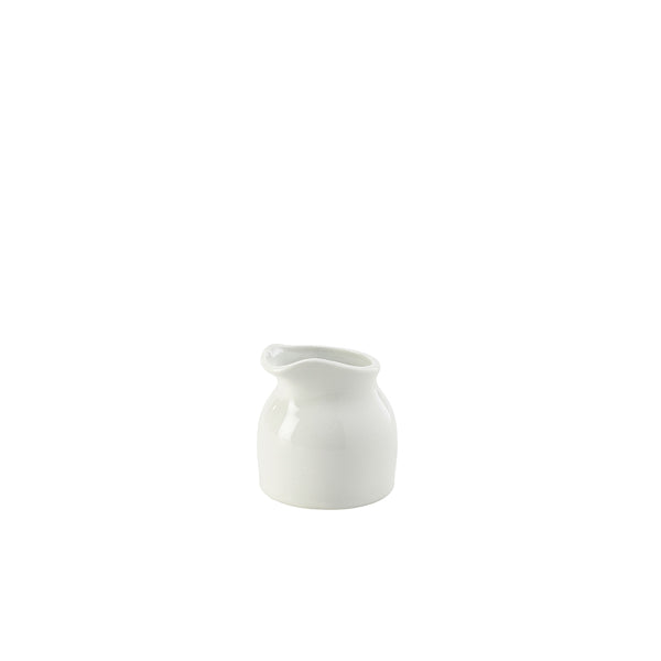 Genware Porcelain Jug 7cl/ 2.5oz