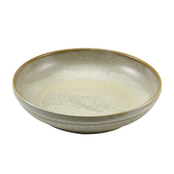 Terra Porcelain Matt Grey Coupe Bowl 27.5cm