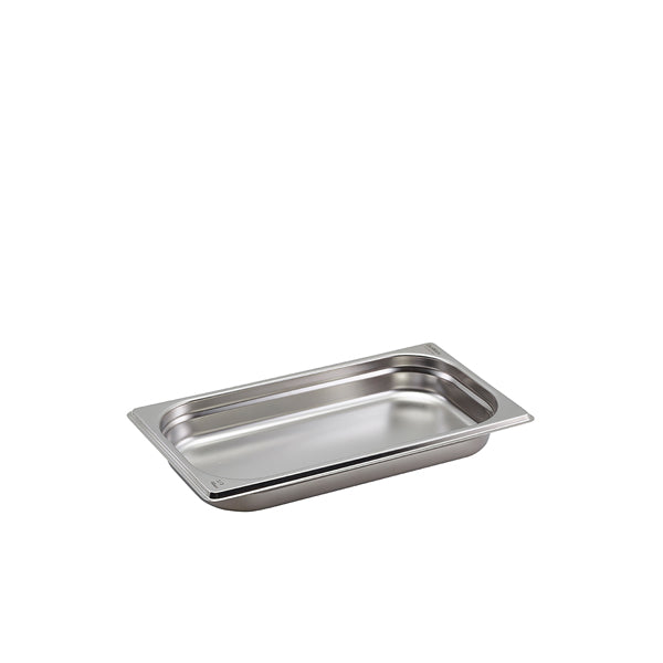 St/St Gastronorm Pan 1/3 - 40mm Deep