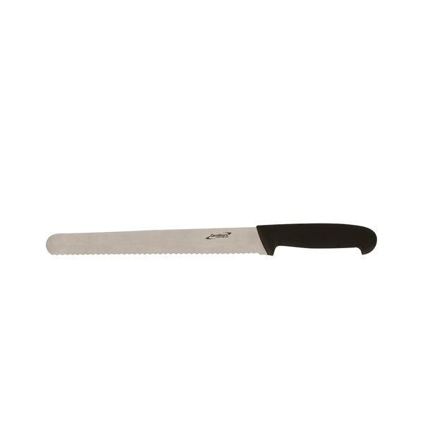 Genware 10" Slicing Knife (Serrated)
