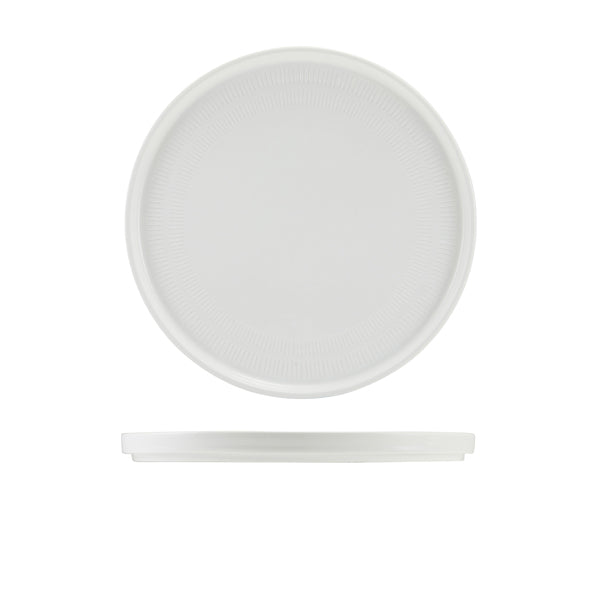 Incise Porcelain Solara Presentation Plate 25cm