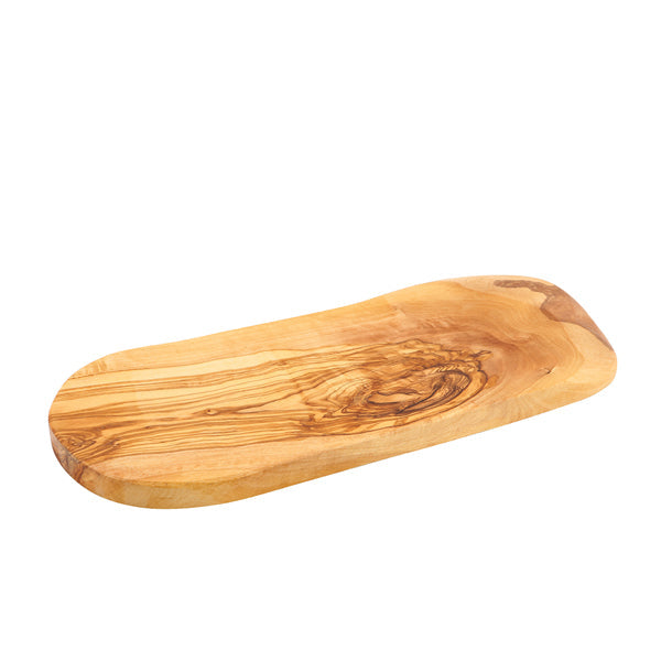'Olive Wood Rustic Platter 35 x 13cm+/-***Pack of 6***