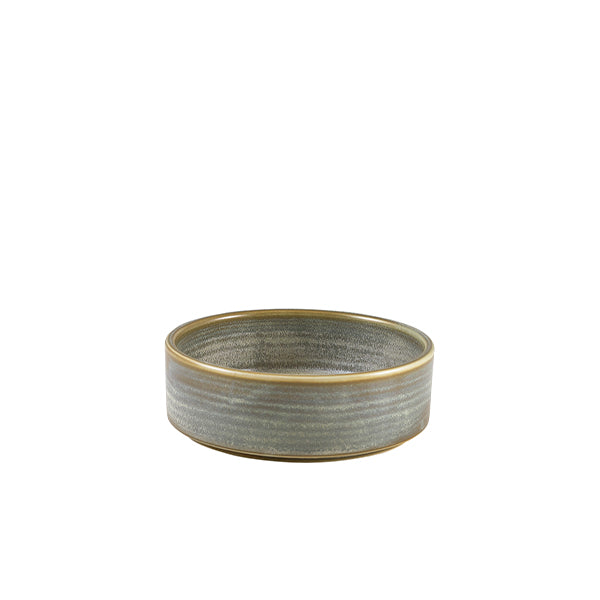 Terra Porcelain Matt Grey Presentation Bowl 13cm