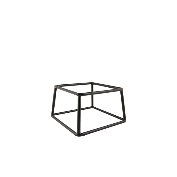 Genware Black Anti-Slip Buffet Riser 18 x 10cm
