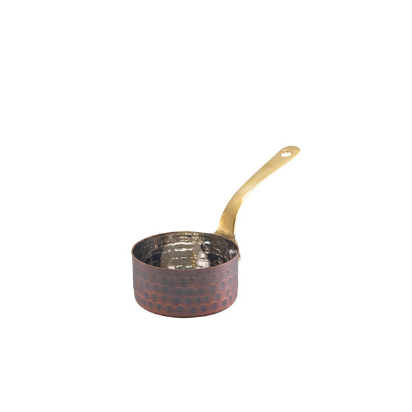 'GenWare Antique Copper Mini Sauce Pan 7 x 3.75cm***Pack of 6***