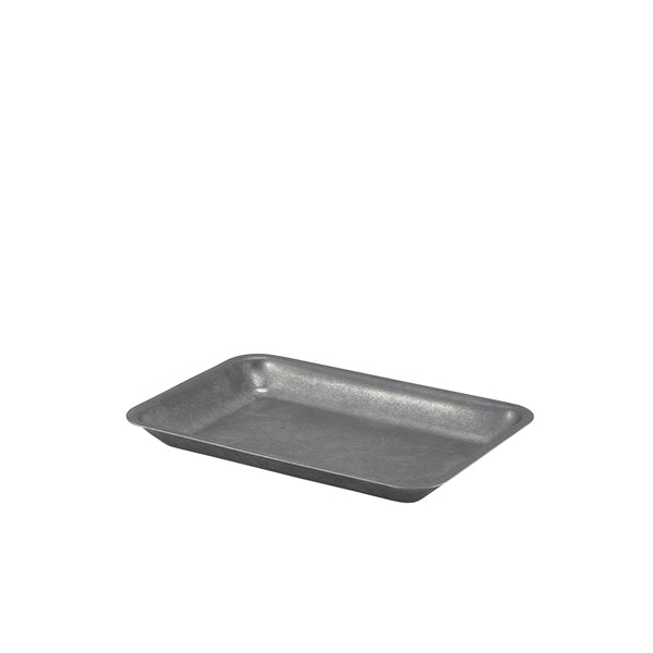 GenWare Vintage Steel Tray 20 x 14cm