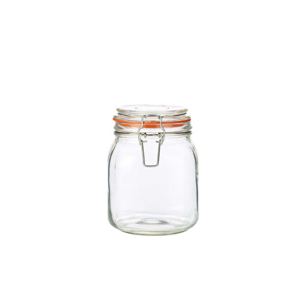 Genware Glass Terrine Jar 1L