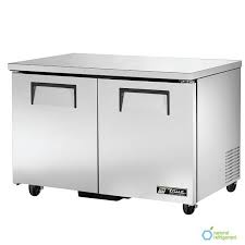 True 2 Door Under Counter Fridge 1200 mm 4ft