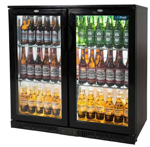 **Deal**Unifrost BC20HBE Bar Display Cooler Hinged Double Door
