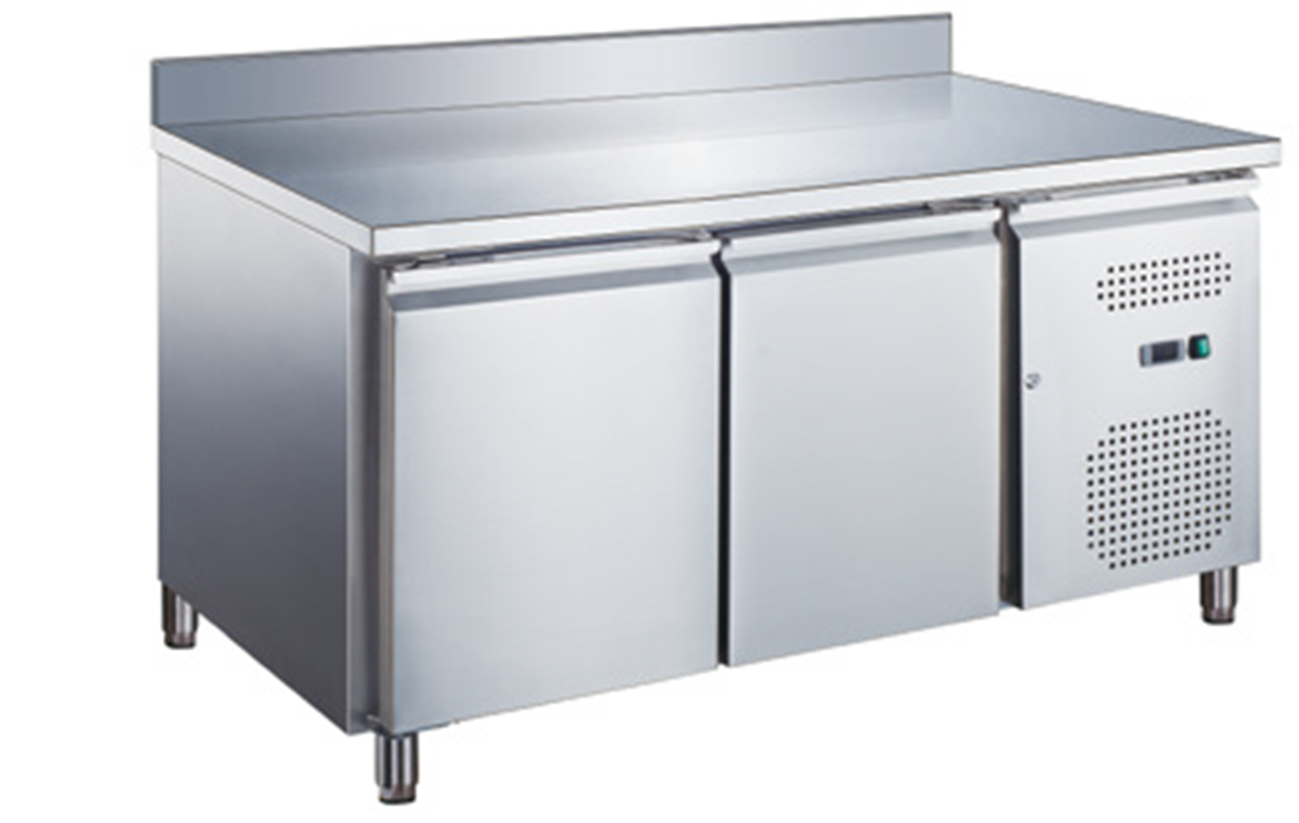 UNIFROST CF1360G 2 DOOR FREEZER COUNTER WITH BACK SPLASH