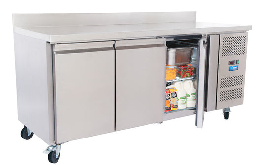 UNIFROST CR1800G 3 DOOR COUNTER REFRIGERATOR WITH UPSTAND - alternatives available call for more information!