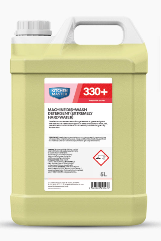Machine Dishwash Detergent (Extremely Hard Water) 330Plus  5 litre