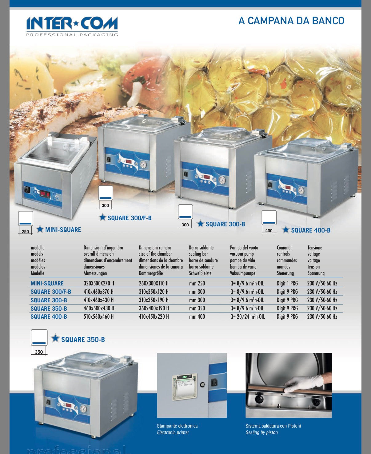 Mini Square Chamber Vac and Seal