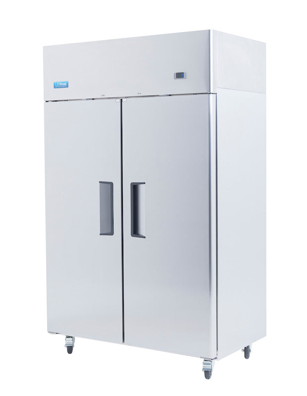 UNIFROST R1000SV 2 DOOR FRIDGE VENTILATED 900LTR