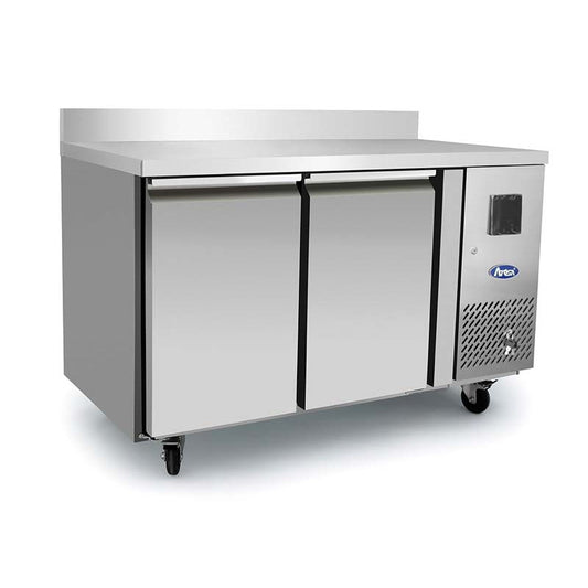 ATOSA R-EPF3422GR13BS 2 DOOR COUNTER FRIDGE GN1/1 1360MM UPSTAND