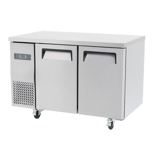 ATOSA R-YPF9022GR 2 DOOR COUNTER FRIDGE 1200MM FLAT TOP