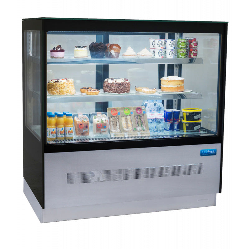UNIFROST SDV90S STRAIGHT GLASS DISPLAY FRIDGE
