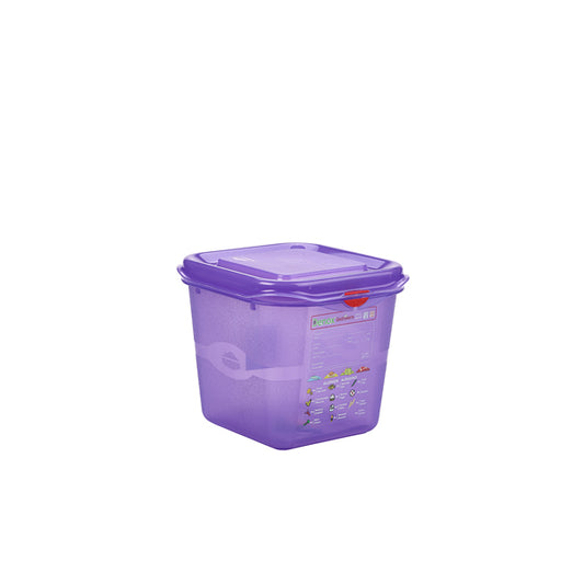 Allergen GN Storage Container 1/6 150mm Deep 2.6L