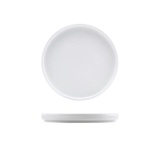 Genware Porcelain Low Presentation Plate 20cm/ 8"