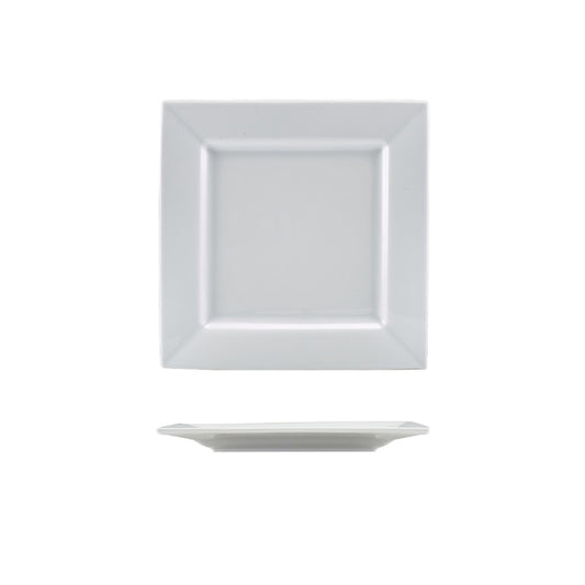 GenWare Porcelain Square Plate 18cm/ 7.25