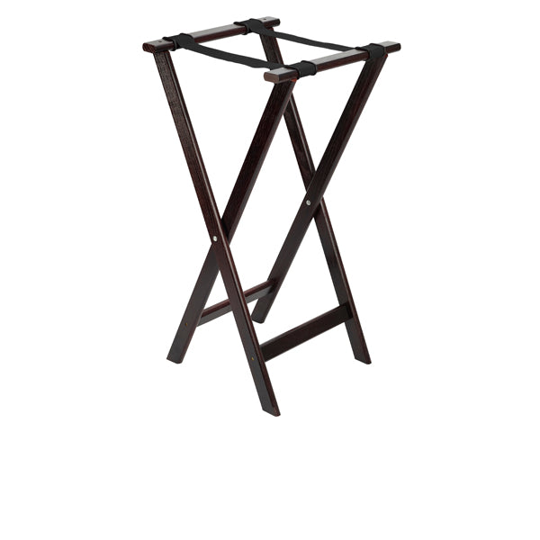 Mahogany Tray Stand 33"/ 840mm High 16.5"/ 420mm Wide