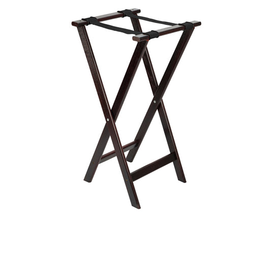 Mahogany Tray Stand 33"/ 840mm High 16.5"/ 420mm Wide