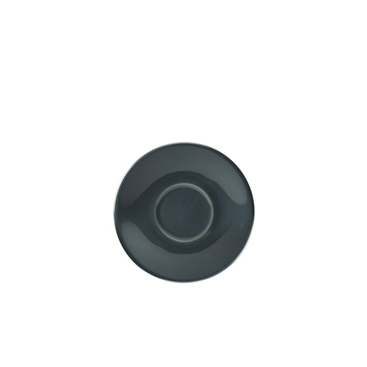 Genware Porcelain Grey Saucer 12cm/ 4.75"