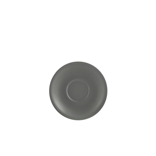 Genware Porcelain Matt Grey Saucer 12cm/ 4.75"