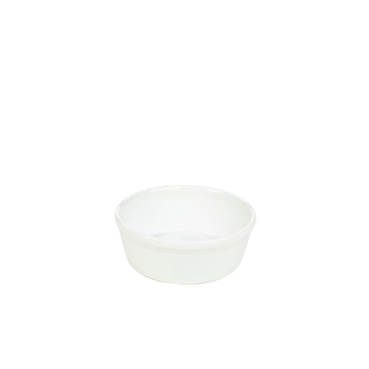 Genware Porcelain Round Pie Dish 14cm/ 5"