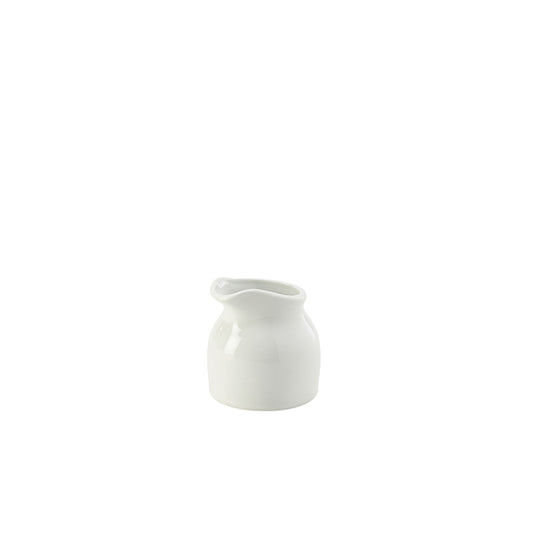 Genware Porcelain Jug 7cl/ 2.5oz