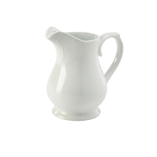 Genware Porcelain Traditional Serving Jug 56cl/ 20oz