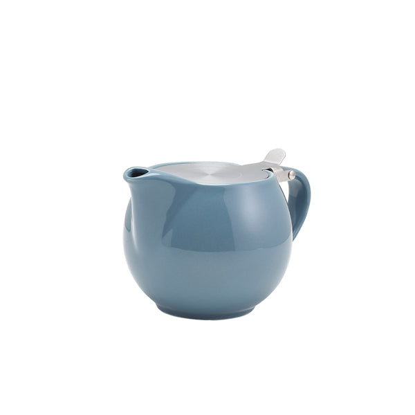 GenWare Porcelain Grey Teapot with St/ St Lid & Infuser 50cl/ 17.6oz