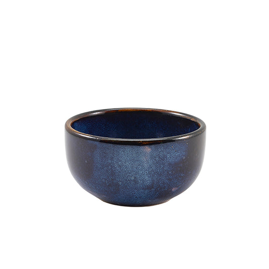 Terra Porcelain Aqua Blue Round Bowl 11.5cm