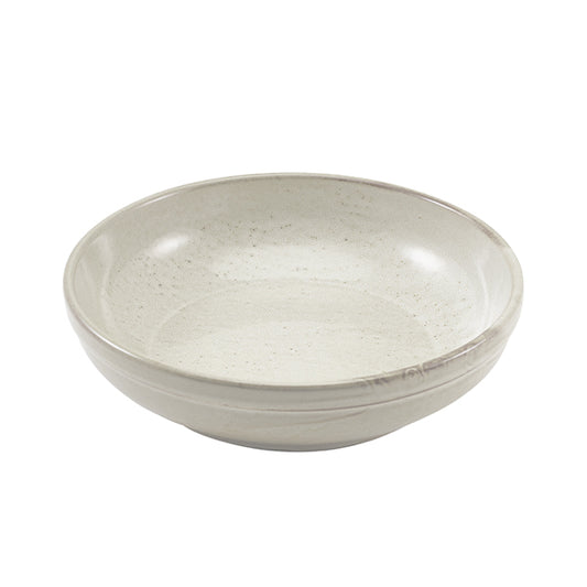 Terra Porcelain Grey Coupe Bowl 23cm