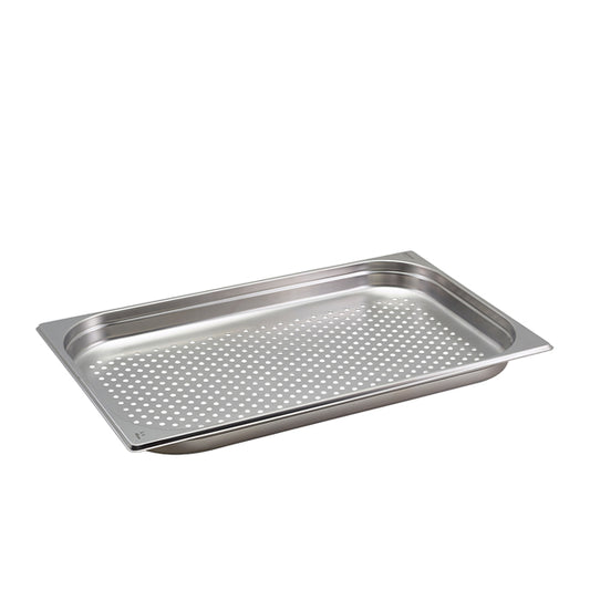 Perforated St/St Gastronorm Pan 1/1 - 40mm Deep