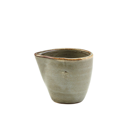 Terra Porcelain Grey Jug 9cl/ 3oz