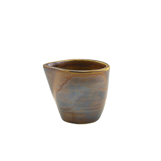 Terra Porcelain Rustic Copper Jug 9cl/ 3oz