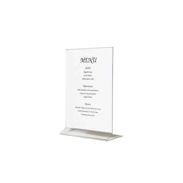 Acrylic Menu Holder A5 Size