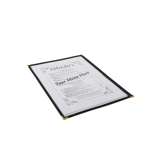 American Style Clear Menu Holder - 1 Page