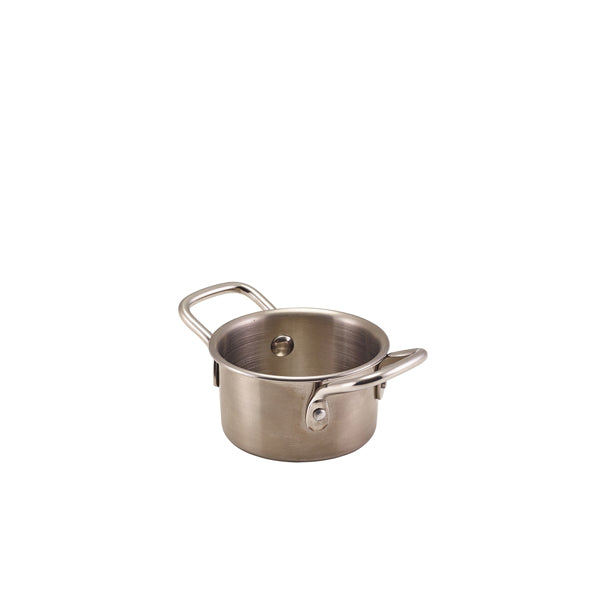 'GenWare Mini Stainless Steel Casserole Dish 8.6 x 4.7cm***Pack of 6***