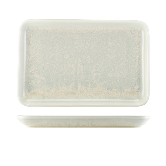 Terra Porcelain Pearl Rectangular Platter 30 x 20cm