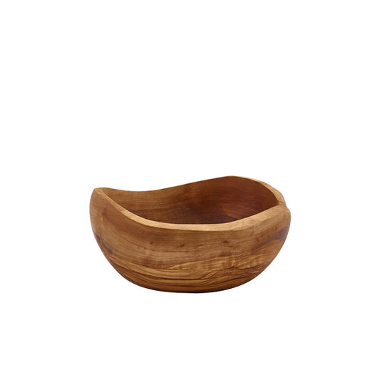 GenWare Olive Wood Rustic Bowl 15cm