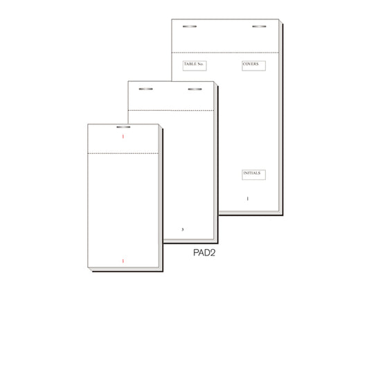 Order Pad 50 Sheet Dup Carbon 140X76mm Box 50